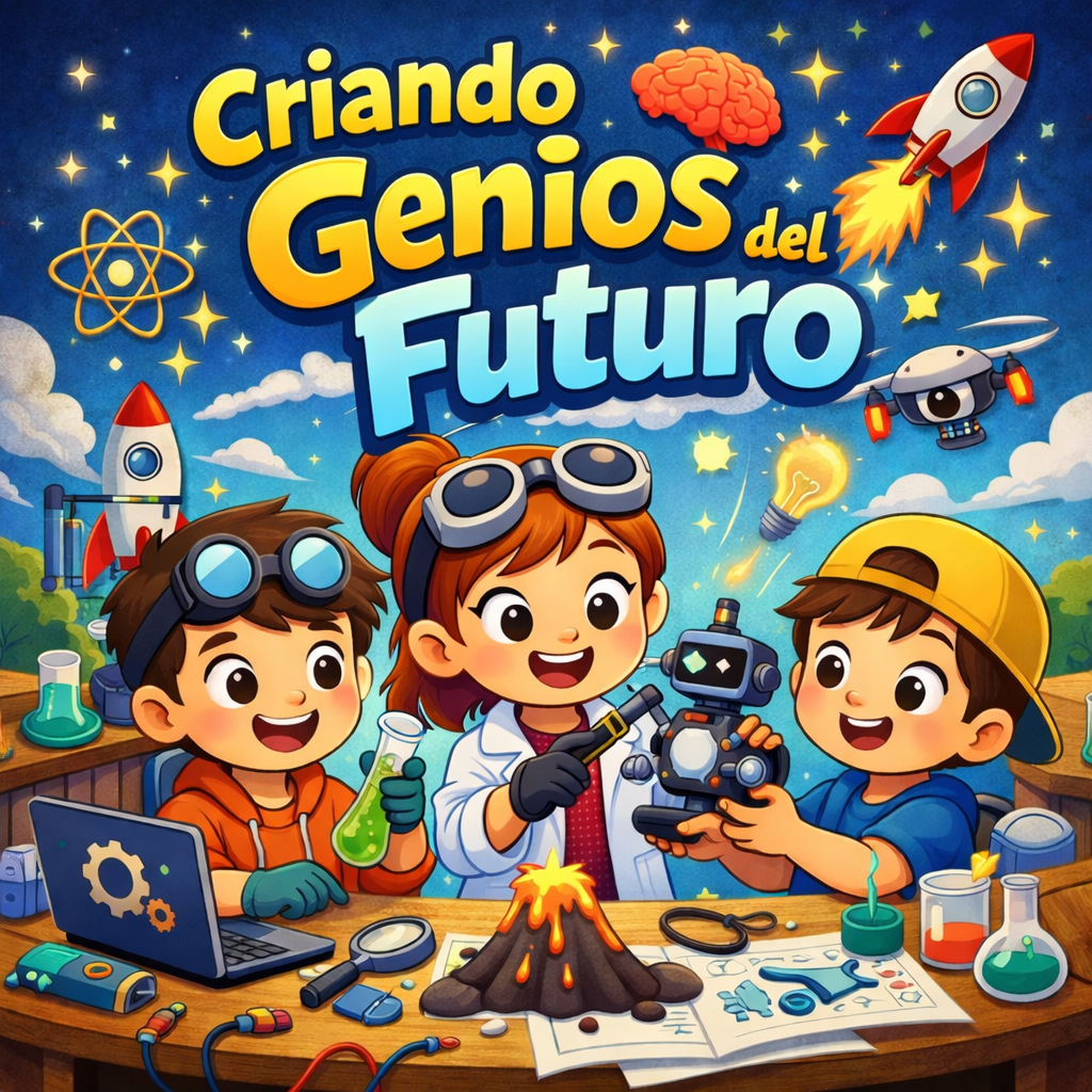 Pack completo Genios del Futuro 🛠️💡🤖 + 3 bonos de regalo 🎁