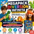 Pack completo PaperCraft: Diversión Infinita 🎨✂️🌈 + 3 bonos de regalo 🎁
